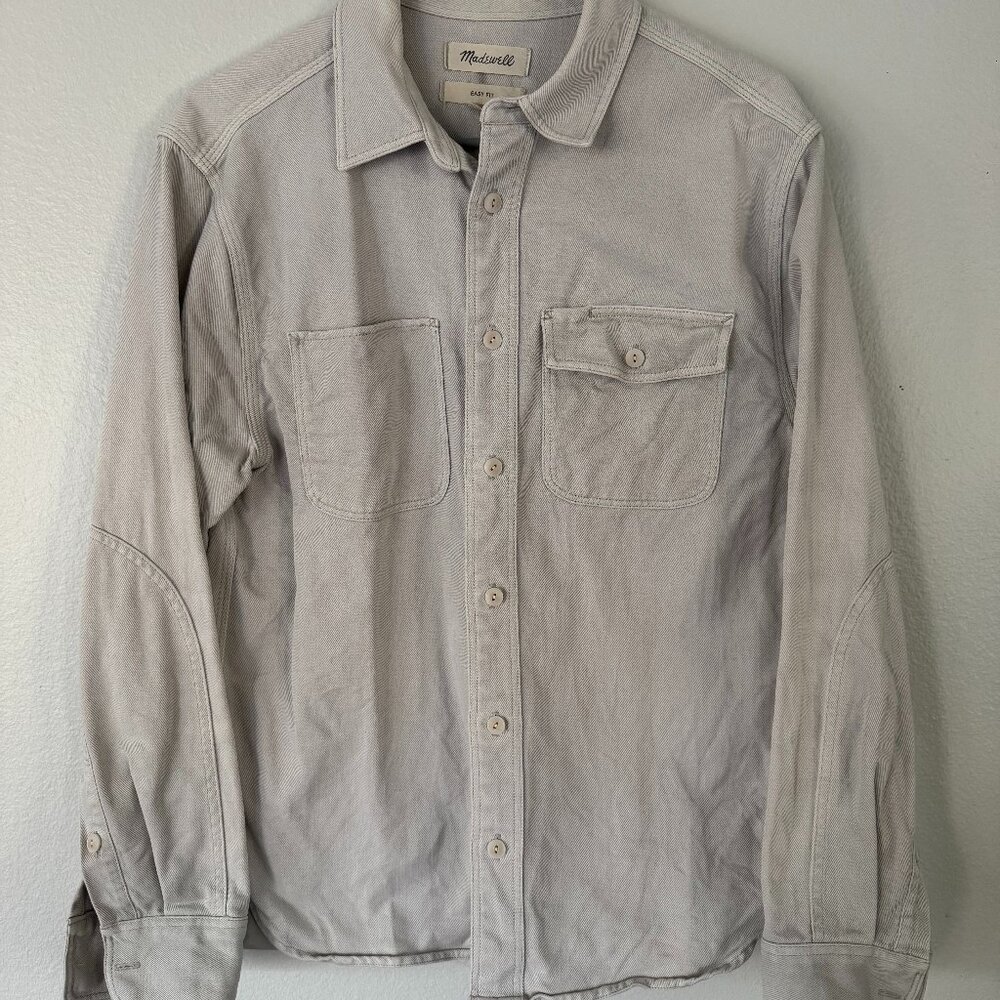 Madewell Garment Dyed Work Shirt XS